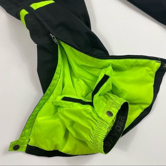 Spyder Black Overall Ski Pants - Picture 13 of 13